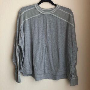 FP Movement Gray All About It Workout Top (Size S)